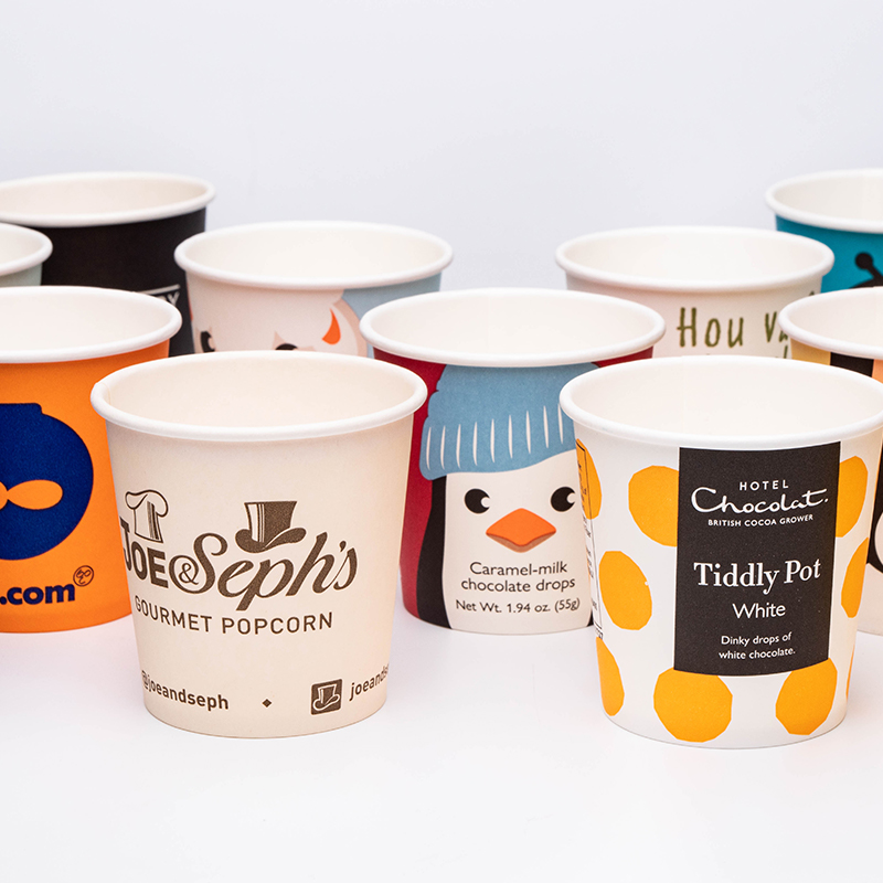 Einwandiger Pappbecher